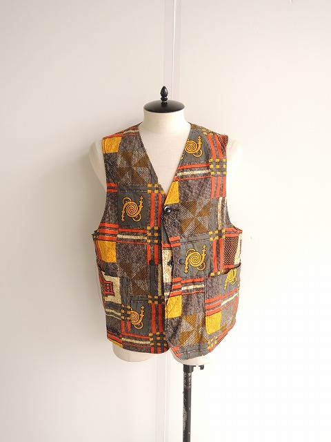 Engineered garments Upland Vest-African-connectedremag.com